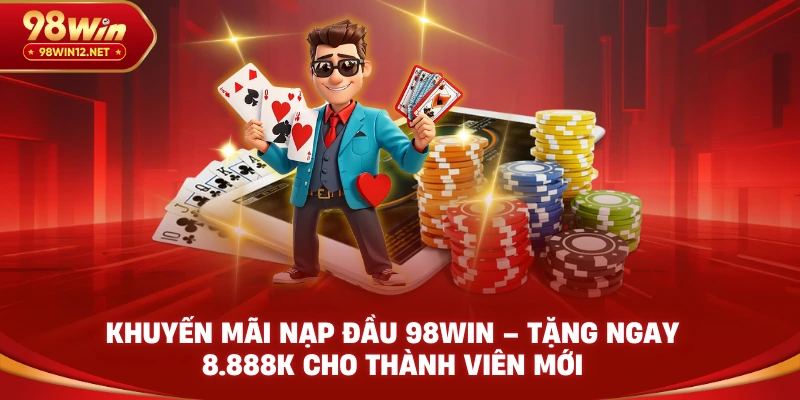 khuyến mãi nạp đầu 98win